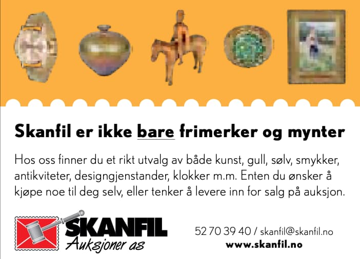 Skanfil auksjoner AS logo